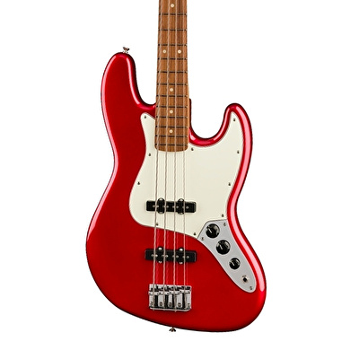 Red on sale jazz bass