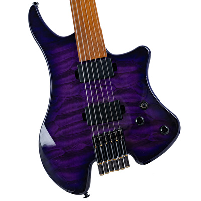 KOZMOS KEG-HLF1-CR Perdesiz Headless Elektro Gitar