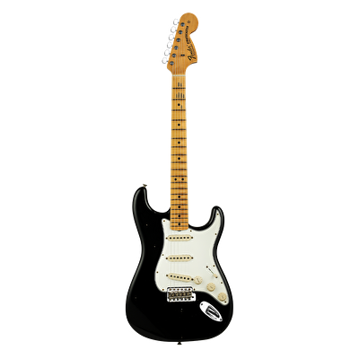 FENDER Custom Shop 1969 Stratocaster Journeyman Relic Akçaağaç Klavye Black Elektro Gitar