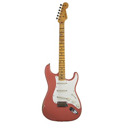 Fender Custom Shop S20 Limited Edition Tomatillo Stratocaster III Relic Super Faded Aged Tahitian Coral Elektro Gitar