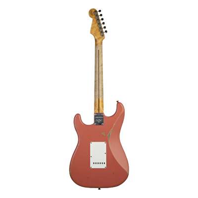 Fender Custom Shop S20 Limited Edition Tomatillo Stratocaster III Relic Super Faded Aged Tahitian Coral Elektro Gitar