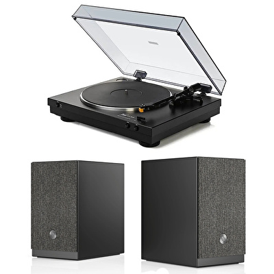 Audio Pro A28 Black Hoparlör, Dual CS 329 Pikap Hi-Fi Müzik Sistemi