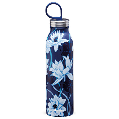 ALADDIN X Naito 0.55L Chilled Thermavac™ Stainless Steel Lotus Navy Çelik Su Termosu