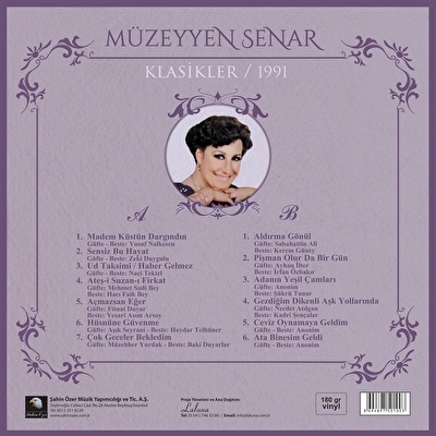 Müzeyyen Senar – Klasikler / 1991