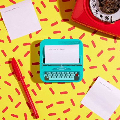 MUSTARD Wrote A Note Daktilo Yapışkanlı Not Kağıdı