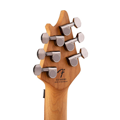 EVH Wolfgang WG Standard Exotic Spalted Maple Top Fırınlanmış Akçaağaç Klavye Natural Elektro Gitar