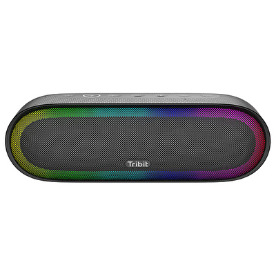 Tribit XSound Mega T-BTS35 30W 20 Saat Oynatma Süresi IPX7 Su Geçirmez RGB Taşınabilir TWS Bluetooth Hoparlör Siyah