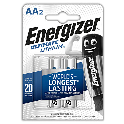 Energizer Ultimate Lith AA BP2 Pil