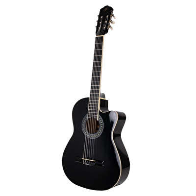 Barcelona LC 3900 CBK Cutaway Siyah Klasik Gitar
