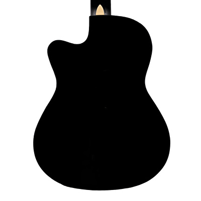 Barcelona LC 3900 CBK Cutaway Siyah Klasik Gitar