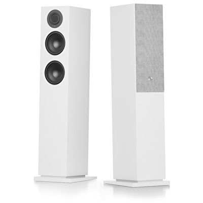 Audio Pro A48 Beyaz Aktif Kule Tipi Akıllı Ev Hoparlör Seti (Çift)