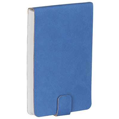 DESIGNWORKS INK Leatherette Notepad - Cornflower Blue 13.5x8.2 cm
