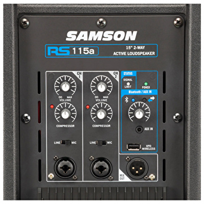 SAMSON RS115A RS Serisi 400W 15" 2-Yollu Aktif Hoparlör