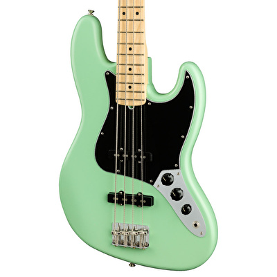 Fender American Performer Jazz Bass Akçaağaç Klavye Satin Surf Green Bas Gitar