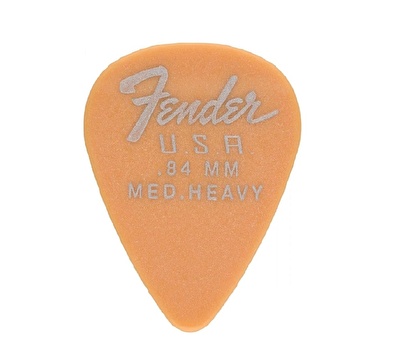 Fender 351 Dura-Tone .84 12-Pack Butterscotch Blonde Pena