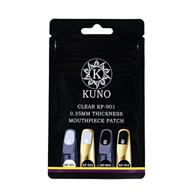 KUNO KP-901 Saksafon ve Klarnet Ağızlıkları İçin Şeffaf Dişlik (0,35 mm) - 6'lı Paket