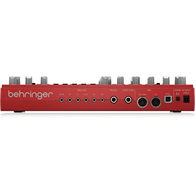 BEHRINGER RD-6-RD RHYTHM DESIGNER Analog Davul Makinesi (Kırmızı)