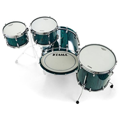 TAMA TW42RZS-LIC STAR Walnut Light Indigo Japanese Chestnut 4 Parça (22B/10T/12T/16F) Akustik Davul Seti