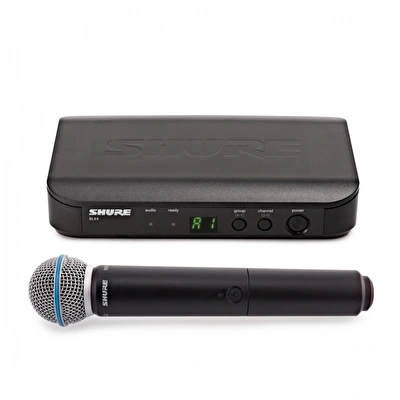 SHURE BLX24E/B58-M17 BETA58 Telsiz Mikrofon Seti