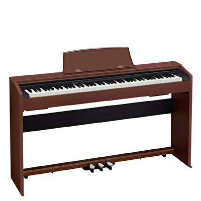 CASIO PX-770BN Privia Gülağacı Dijital Piyano (Tabure & Kulaklık Hediyeli)