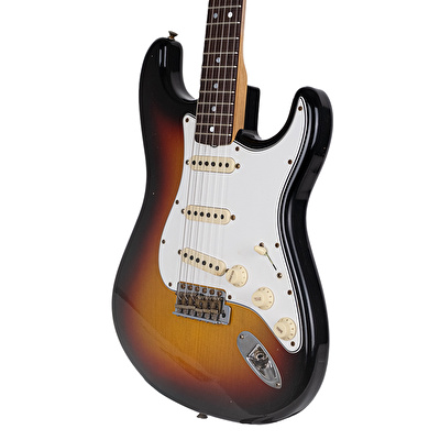 Fender Custom Shop Limited Edition L Series Fat 1964 Stratocaster Journeyman Relic 3 Ton Sunburst Elektro Gitar