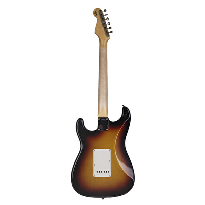 Fender Custom Shop Limited Edition L Series Fat 1964 Stratocaster Journeyman Relic 3 Ton Sunburst Elektro Gitar