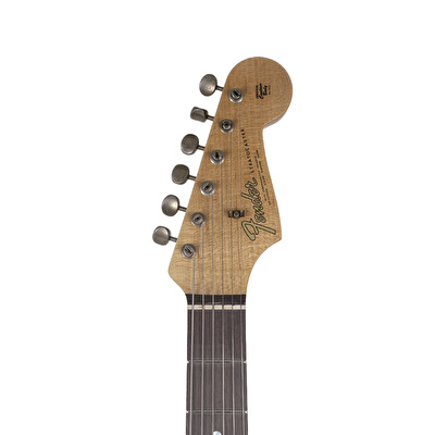 Fender Custom Shop Limited Edition L Series Fat 1964 Stratocaster Journeyman Relic 3 Ton Sunburst Elektro Gitar