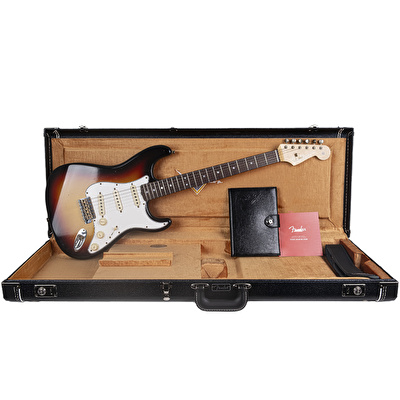 Fender Custom Shop Limited Edition L Series Fat 1964 Stratocaster Journeyman Relic 3 Ton Sunburst Elektro Gitar