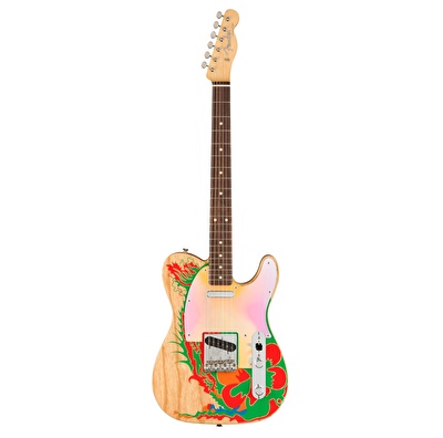 Fender Jimmy Page Telecaster Gülağacı Klavye Natural Elektro Gitar
