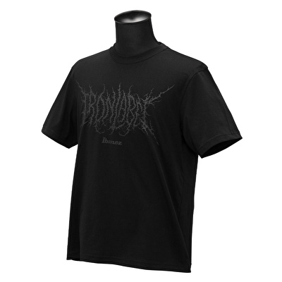 IBANEZ T-Shirt Iron Label Siyah XL Beden