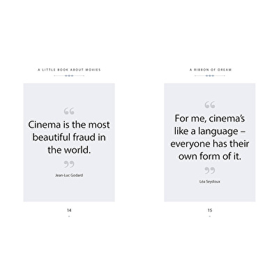 A Little Book About Movies