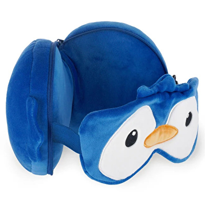 LEGAMI Maskeli Seyahat Yastığı - Penguen