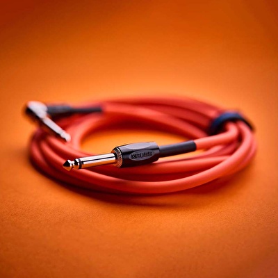 BOSS BIC-10A-OR Düz/L Uçlu 3m Enstrüman Kablosu