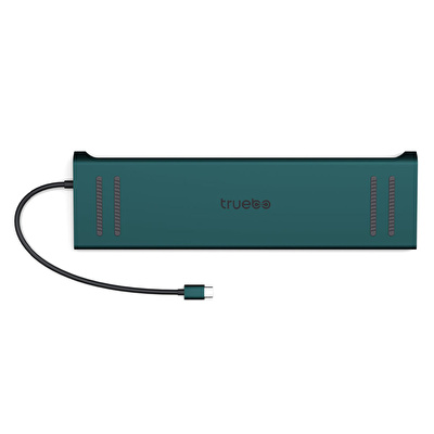 TRUEBO ProConnect 13in1 Type-C Stand Hub Çoklayıcı - Yeşil