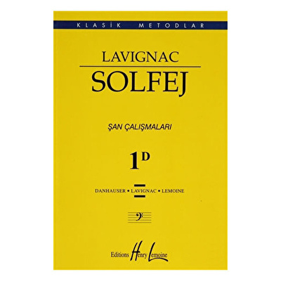 Lavignac Solfej 1D Küçük Boy
