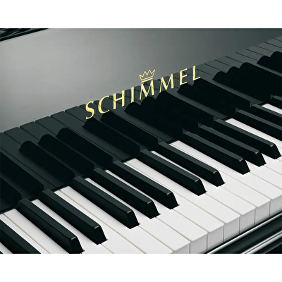 SCHIMMEL K 256 Tradition Parlak Siyah 256 CM Kuyruklu Piyano