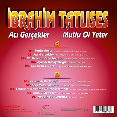 İbrahim Tatlıses – Acı Gerçekler