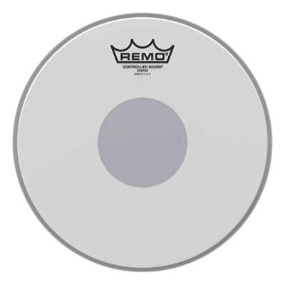 REMO CS-0110-10- Controlled Sound® Kumlu Bottom Black Dot™ 10" Davul Derisi