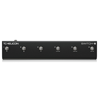 TC Helicon SWITCH-6 Efekt Kontrol Pedalı