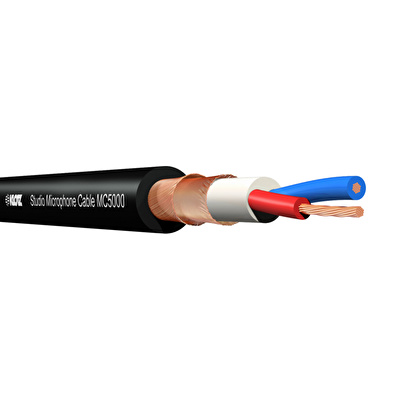 Klotz M5 MC5000 XLR NEUTRIK Altın Uçlu Siyah 3mt Mikrofon Kablosu