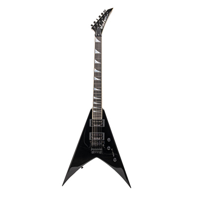 Jackson USA Select King V KV2 Abanoz Klavye Gloss Black Elektro Gitar