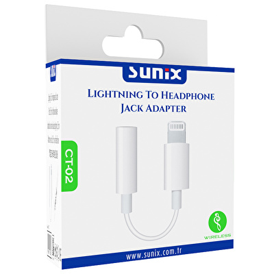 SUNIX Lightning To 3.5mm Aux Dönüştürücü