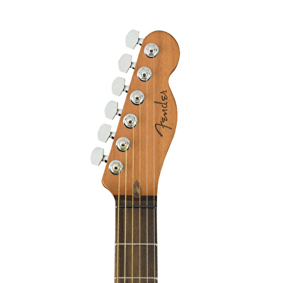 Fender American Acoustasonic Telecaster Abanoz Klavye Sonic Gray Elektro Akustik Gitar