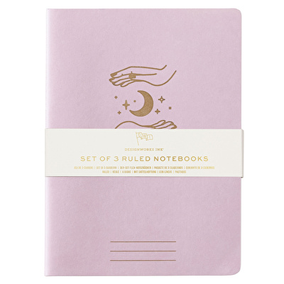 DESIGNWORKS INK Flex Not Defteri - Mystic (3'lü Set)