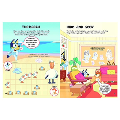 Bluey: Meet Bluey! Sticker Activity Book