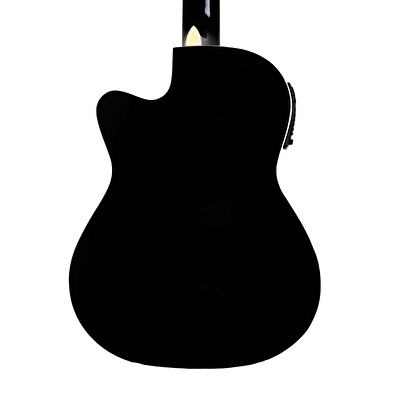 Barcelona LC 3900 CEQ BK Elektro Klasik Gitar