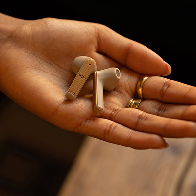 House Of Marley Zion True Wireless Earphones Cream