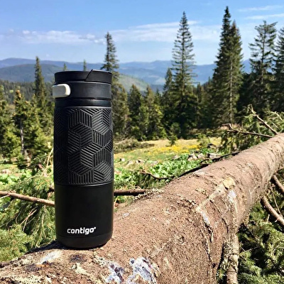 CONTIGO Metra Mat Siyah 470 ml Termos Matara