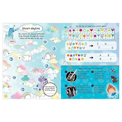 MBI - Scratch and Sparkle Unicorns Activity Book