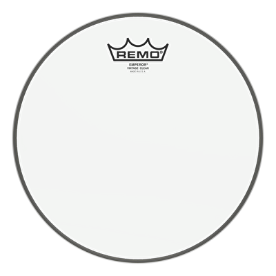 REMO VE-0310-00- Emperor® Vintage Şeffaf 10" Davul Derisi